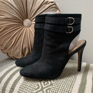 Jessica Simpson black suede heels